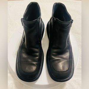 Used - Men’s Alfani Leather Boots - 2 Zipper Size 12